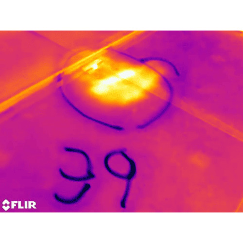 Heated Floor Inspections thermal imaging