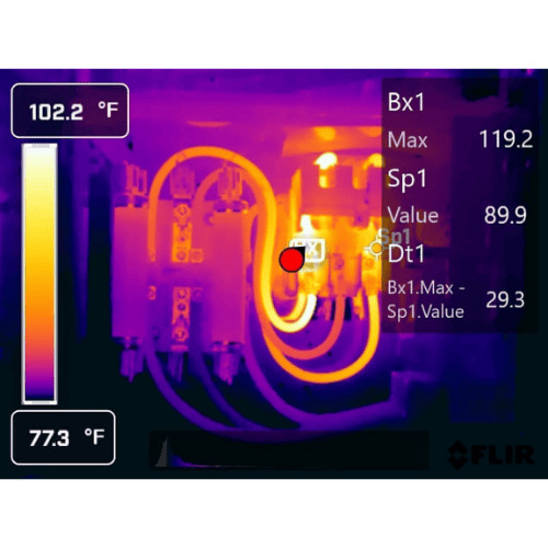Moisture & Leak Detection thermal imaging